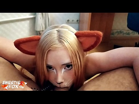 ❤️ Kitsune swallow dick and cum in her mouth ❤❌ Sluts at us ❤