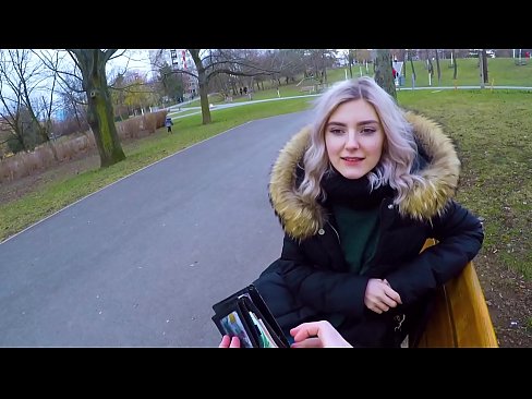 ❤️ Swallows a stranger's hot cum for money - blowjob in the park by Eva Elfie ❤❌ Sluts at us ❤